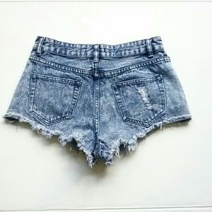 Forever 21 Shorts - Forever 21 Acid Wash High Waist Jean Shorts Forever 21 Shorts - Forever 21 Acid Wash High Waist Jean Shorts